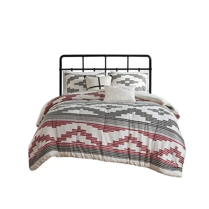Geo Southwestern Oversized 5-Piece Comforter Set