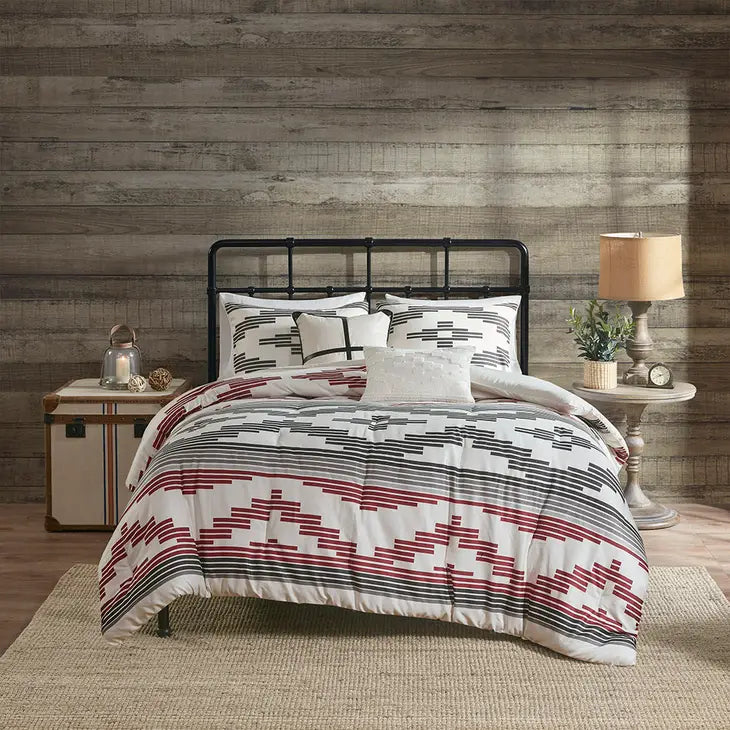Geo Southwestern Oversized 5-Piece Comforter Set